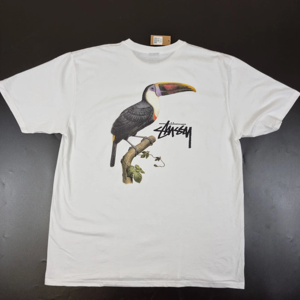 Stüssy Toucan Tee White