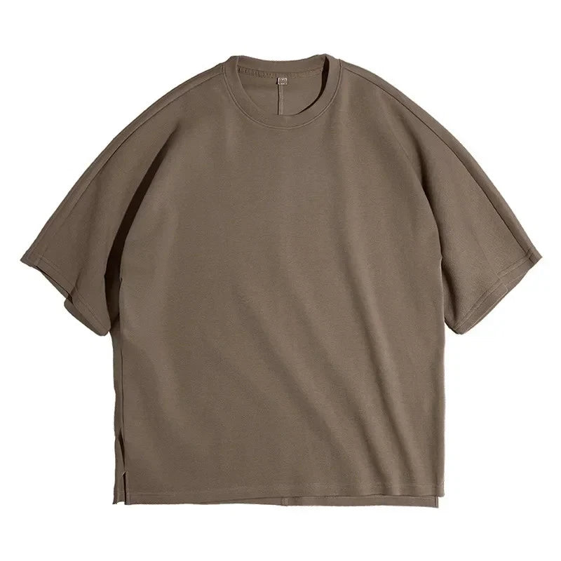 Maden  T-shirts for Men Summer Loose Heavyweight Vintage Brethable Short-sleeved