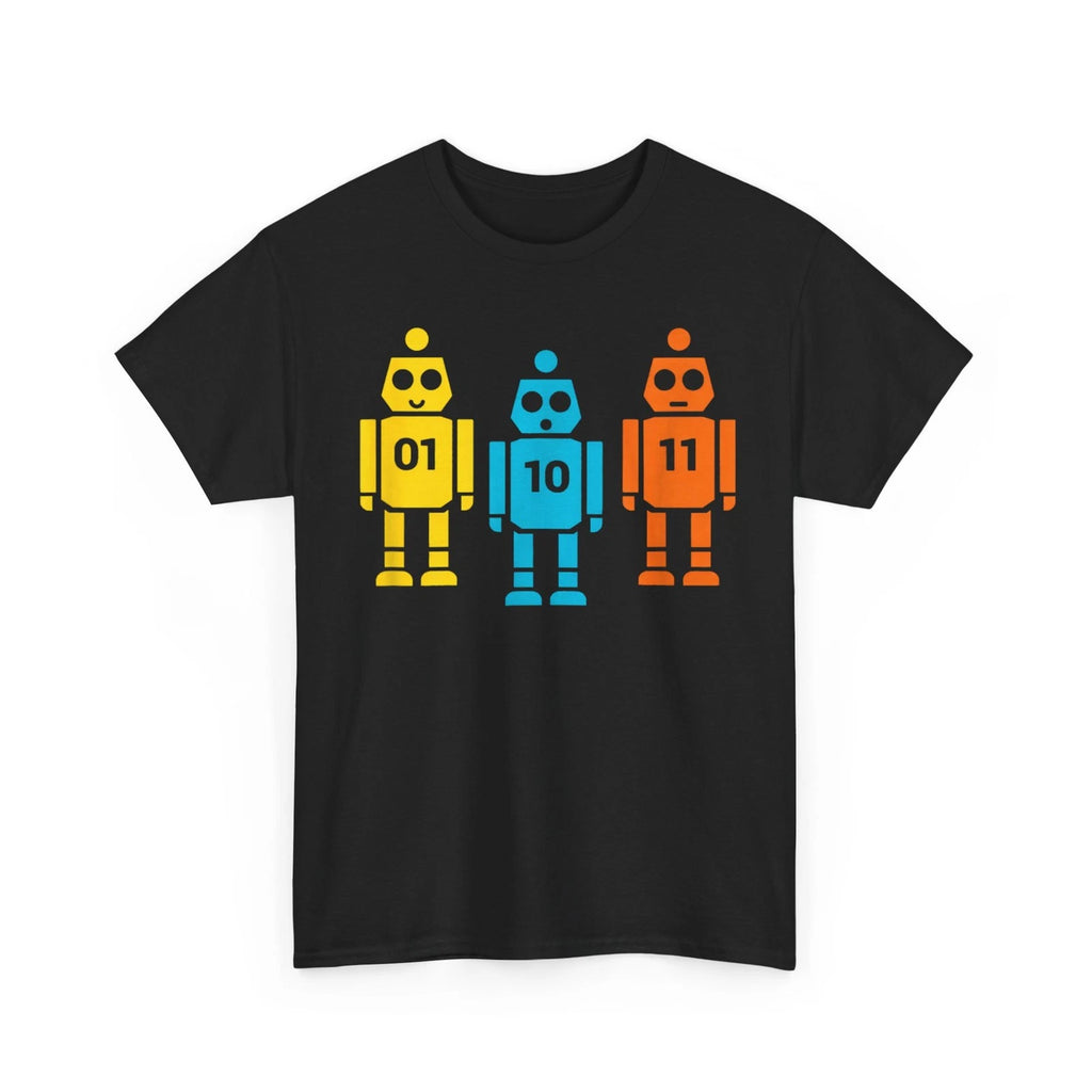 Funny 01 10 11 Robot T-Shirt