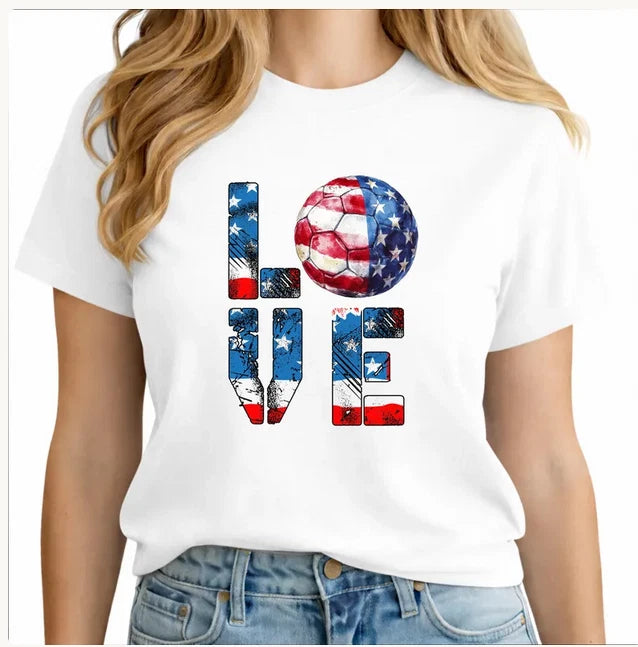 World Cup 2026 Shirt, Soccer Love Shirt, USA Soccer Tee, Football Fan Shirt
