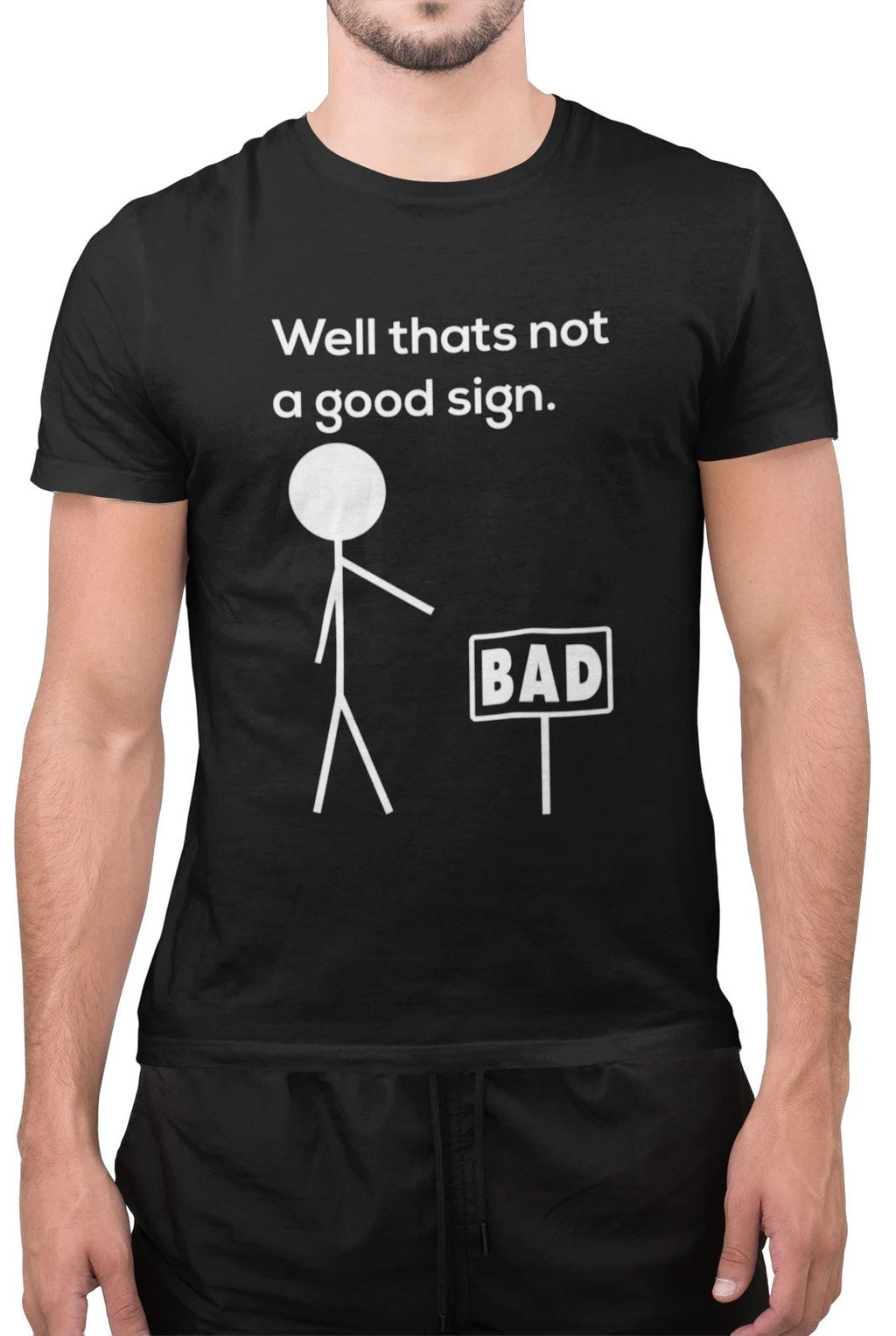 Funny Sarcastic That’s Not A Good Sign Nerd Unisex T-Shirt