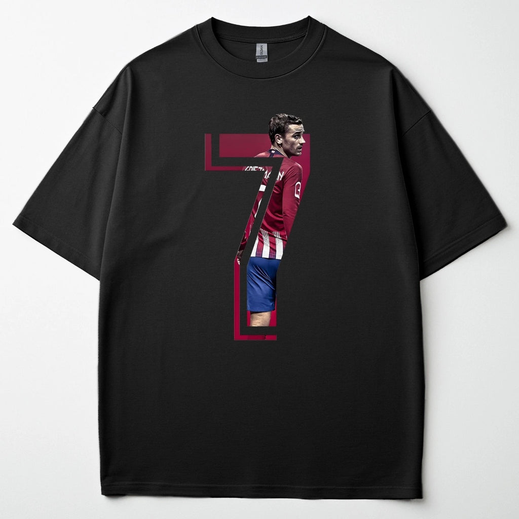 Antoine Griezmann Number 7 Shirt France Soccer World Cup 2026 Fan Graphic Tee