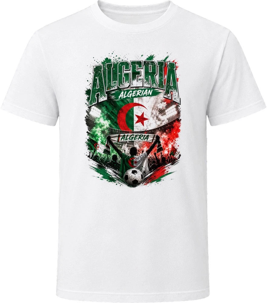 Algeria Algerian Soccer Football National Supporters T Shirt