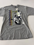 Class club soccer mania competition T-shirt Gray Mens large new tag