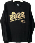 OVO x Toronto Raptors '22 NBA Playoffs Northern Uprising Gold Ink Long Sleeve LG