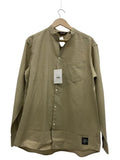 Dress Hippy Long Sleeve Shirt L Polyester BEG Solid