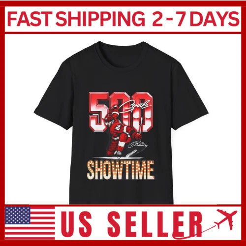 Showtime Goals 500 Patrick Kane Detroit Red Wings Signature Shirt