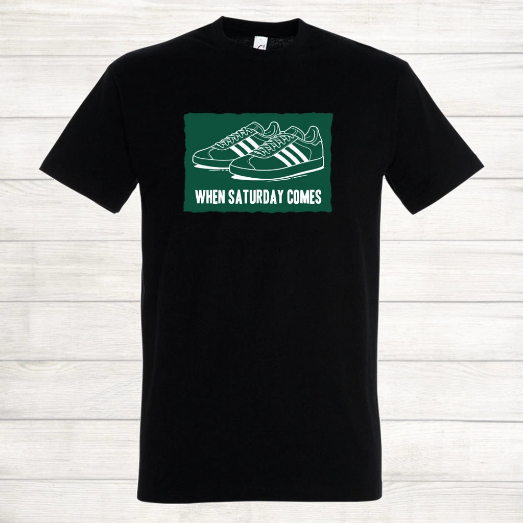 Celtic FC Plymouth Argyle Green and White Saturday Casual Weekend T Shirt