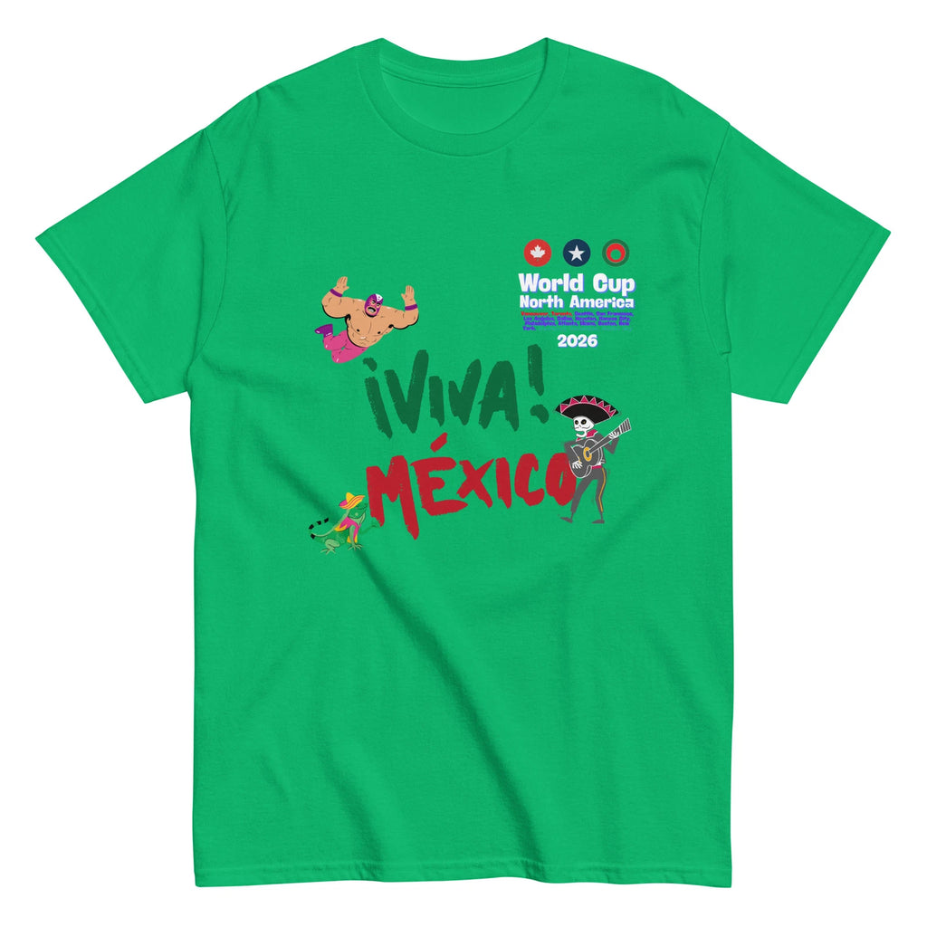 World Cup 2026 Soccer Unisex Mexico T-shirt USA Copa Del Mundo Canada 2026