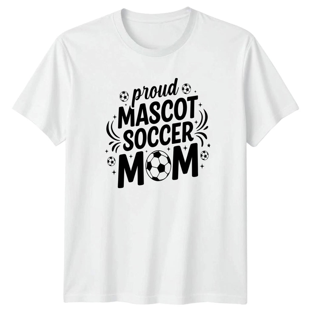 Proud Mascot Soccer Mom Womens T-Shirt Soccer Mothers Day Gift For Her