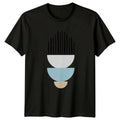Abstract Geometric Shapes T-Shirt Mid Century Modern Art Gift For Him And Her