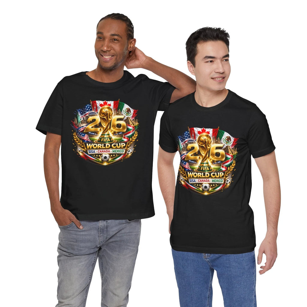 2026 World Cup Crest T-Shirt | USA Canada Mexico Soccer Tee