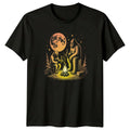 Bigfoot Bear And Beer Camping T-Shirt Sasquatch Cryptid Fathers Day