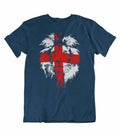 ENGLAND Football T-Shirt  World Cup 2026 Style LION Mens Womens Kids Rugby Top