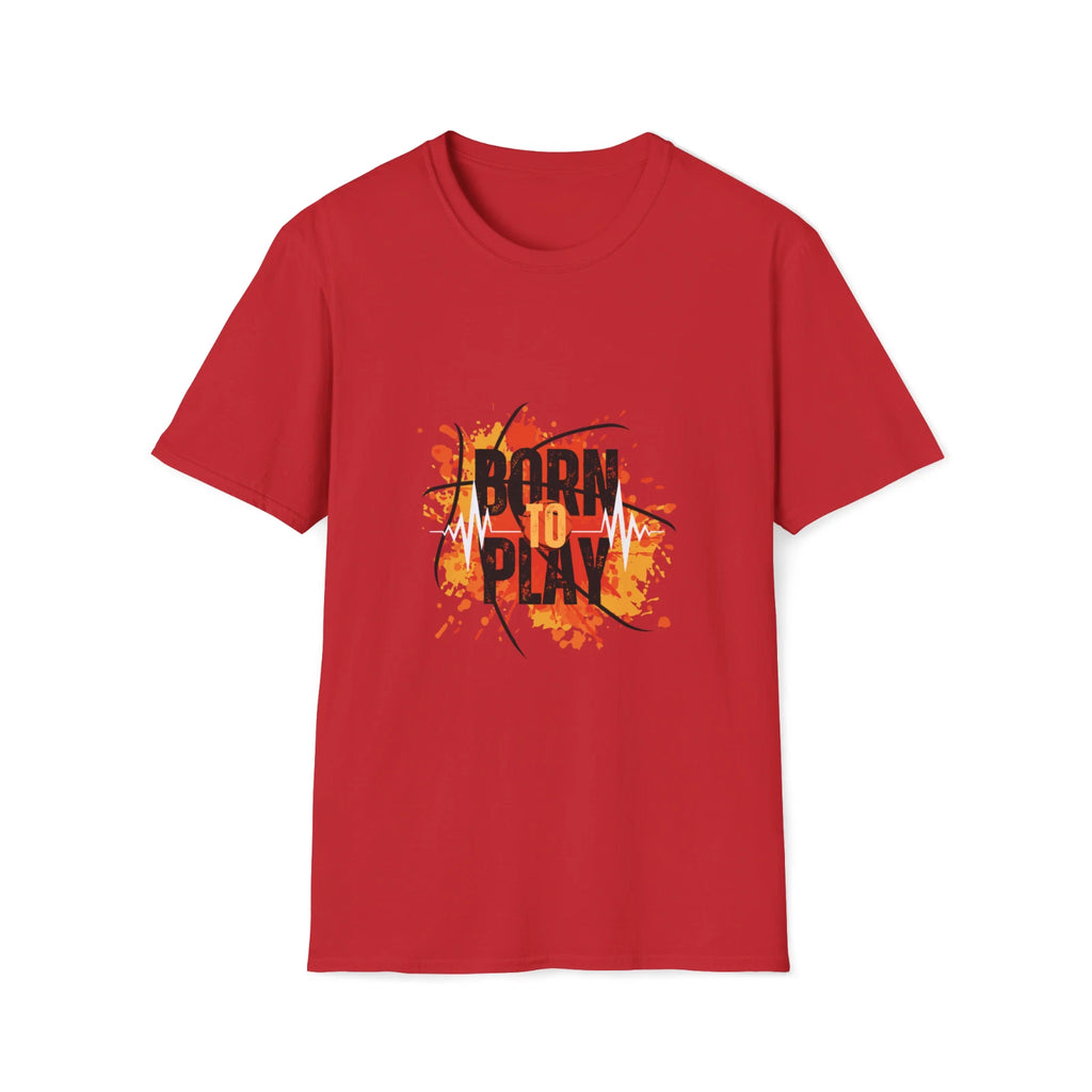 Born to Play T-Shirt | Sports Graphic, Paint Splash Design