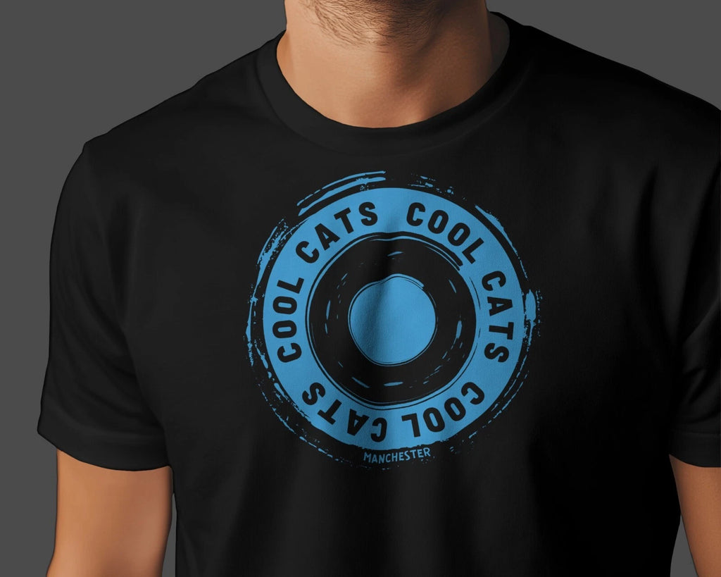 COOL CATS Roundel T-Shirt | Manchester Hooligans Blues Cityzens Guvnors Citeh