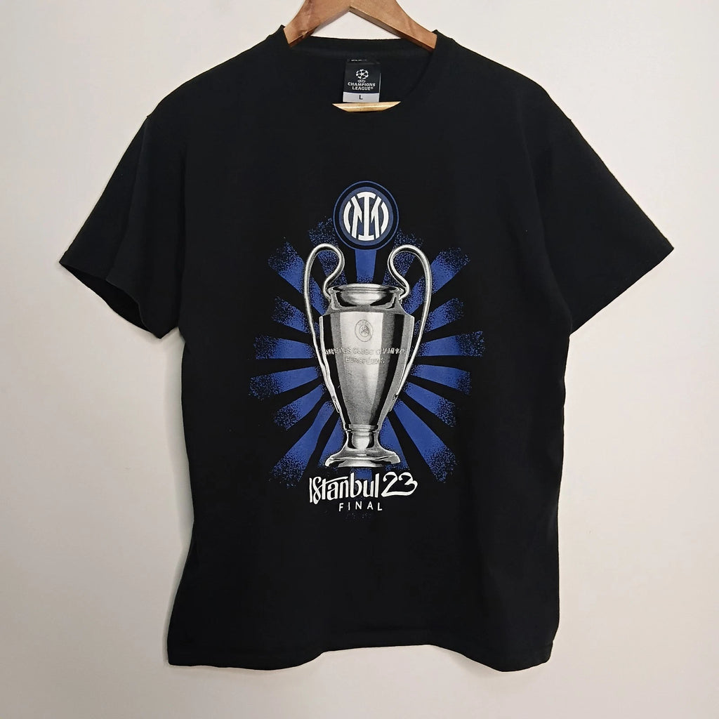 Istanbul 2023 Final Champions League Shirt Mens Size Large UEFA Soccer Football