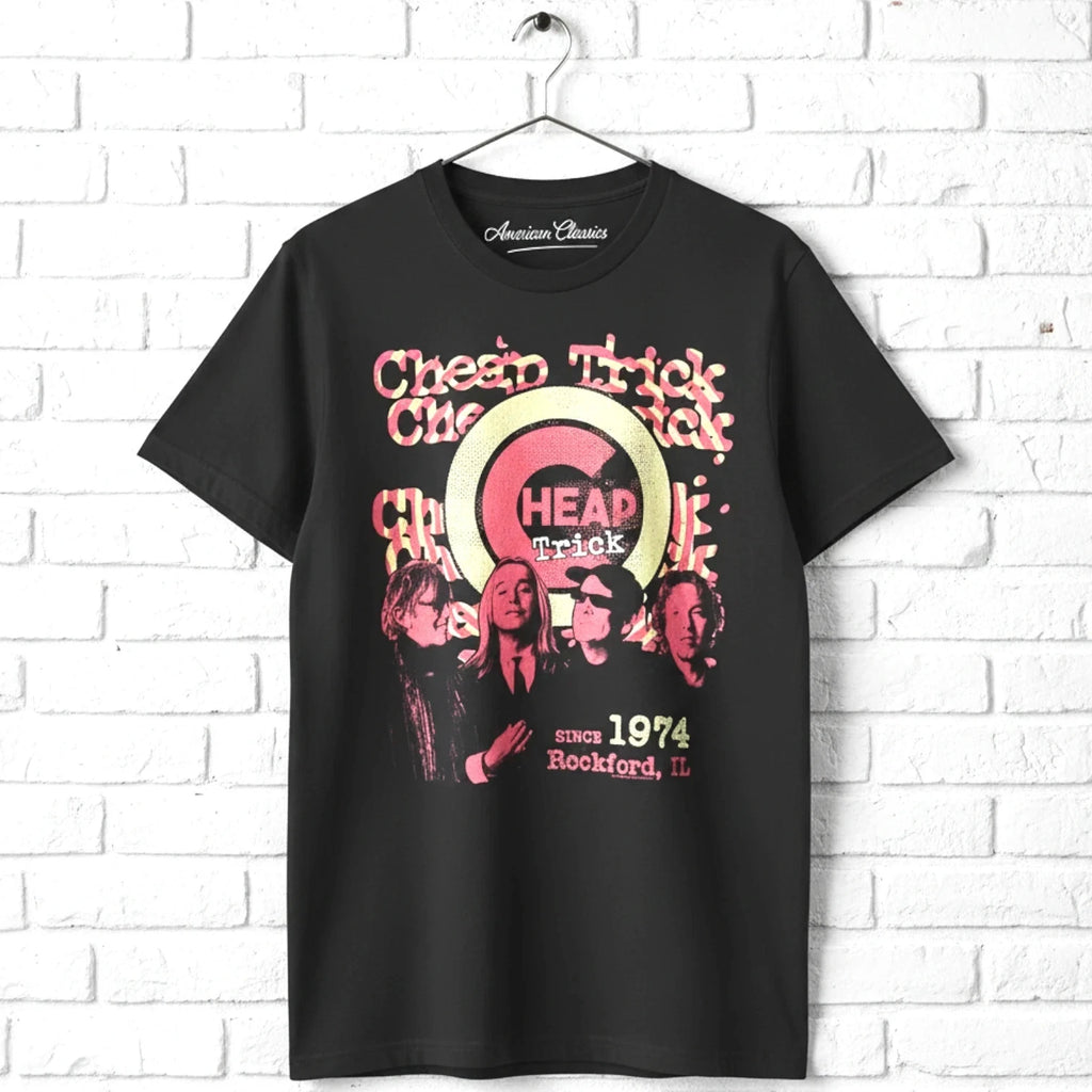 Cheap Trick Rockford 1974 Men's T Shirt