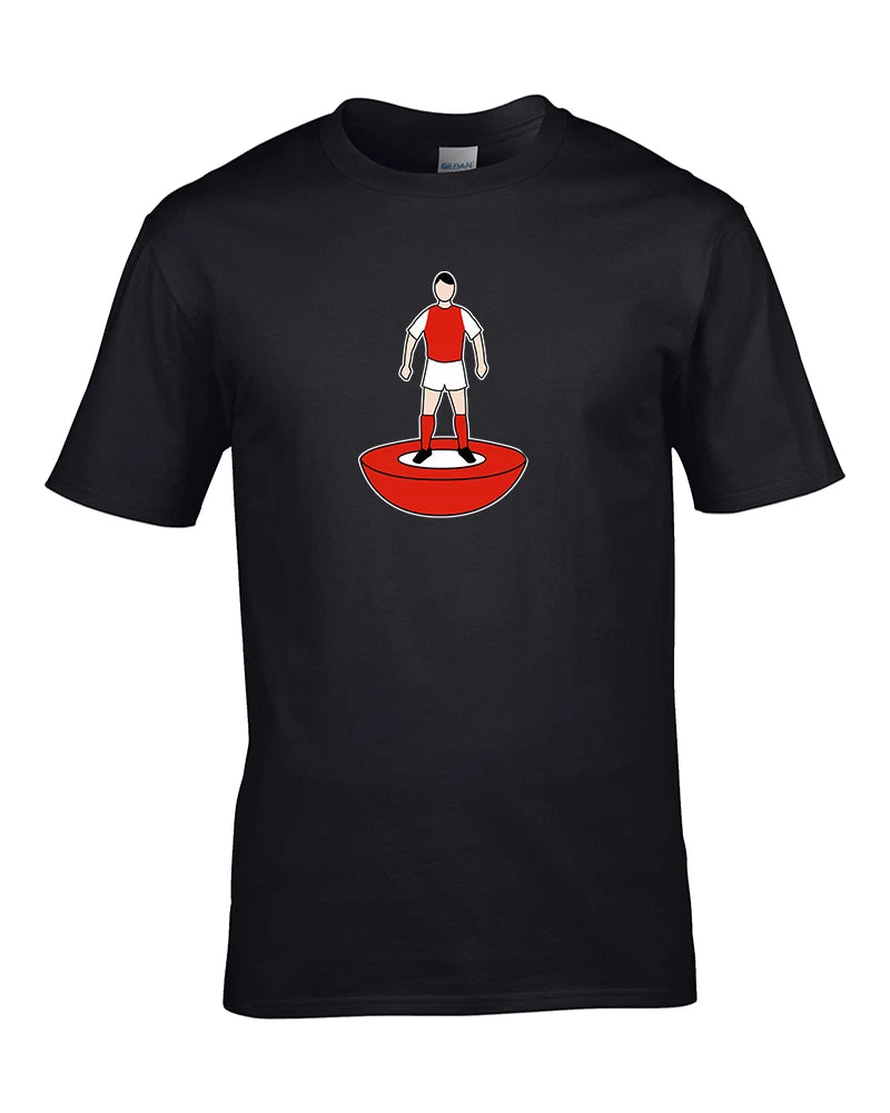 Favourite TEAM KIT COLOURS Arsenal Men's Personalised Football Fan T-Shirt