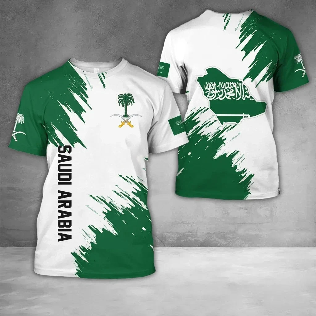 Saudi Arabia Football T-Shirt Breathable Soccer Jersey World Cup 2026