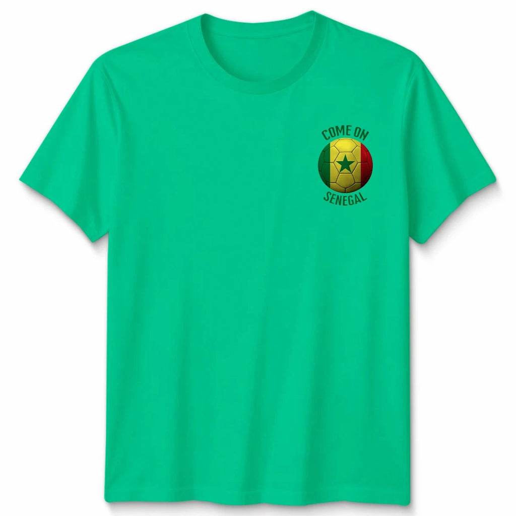 Come On Senegal Football Unisex Kids T-Shirt Country Pride Soccer Tee #WC