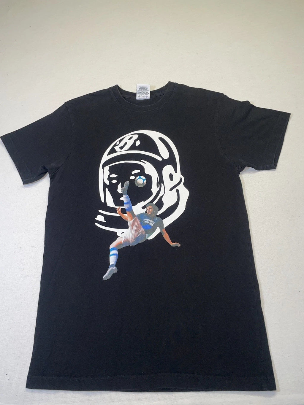 Billionaire Boys Club Astronaut Soccer T-Shirt M Luxury Fashion Streetwear USA