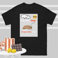 Unisex classic tee, dog, not lazy, energy saving mode, cool
