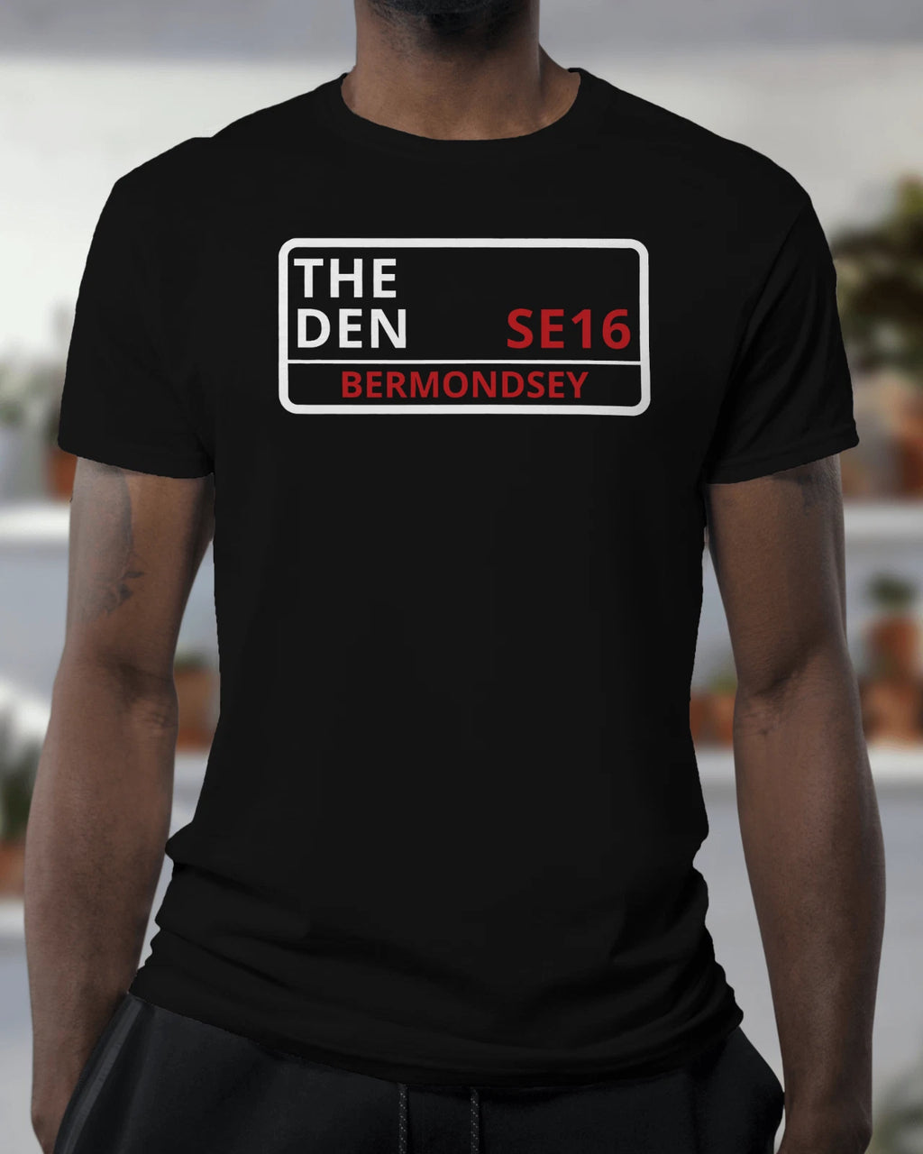 The Den SE16 T Shirt | Bermondsey Lions The Den Millwall Isle of Dogs New Cross
