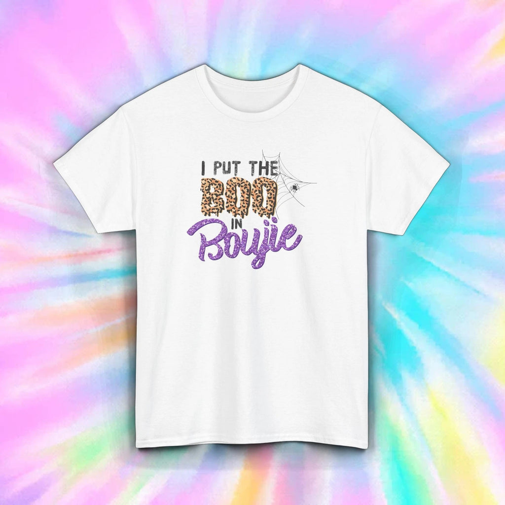I Put the Boo in Boujie Funny Halloween Spooky Aesthetic T-Shirt S-5XL