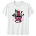 Kawaii Pastel Goth Spooky Cat T-Shirt Pastel Goth Goth Occult Halloween Gift