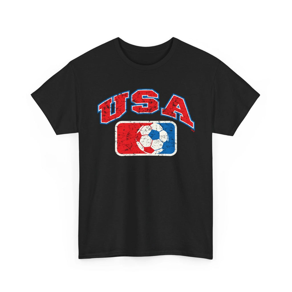 Soccer Ball USA Graphic Tshirts for Men Unisex Heavy Cotton Tshirt