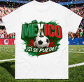 Mexico isi se puede T-Shirt, Mexico Retro World Cup T Shirt, Mexico football Tee