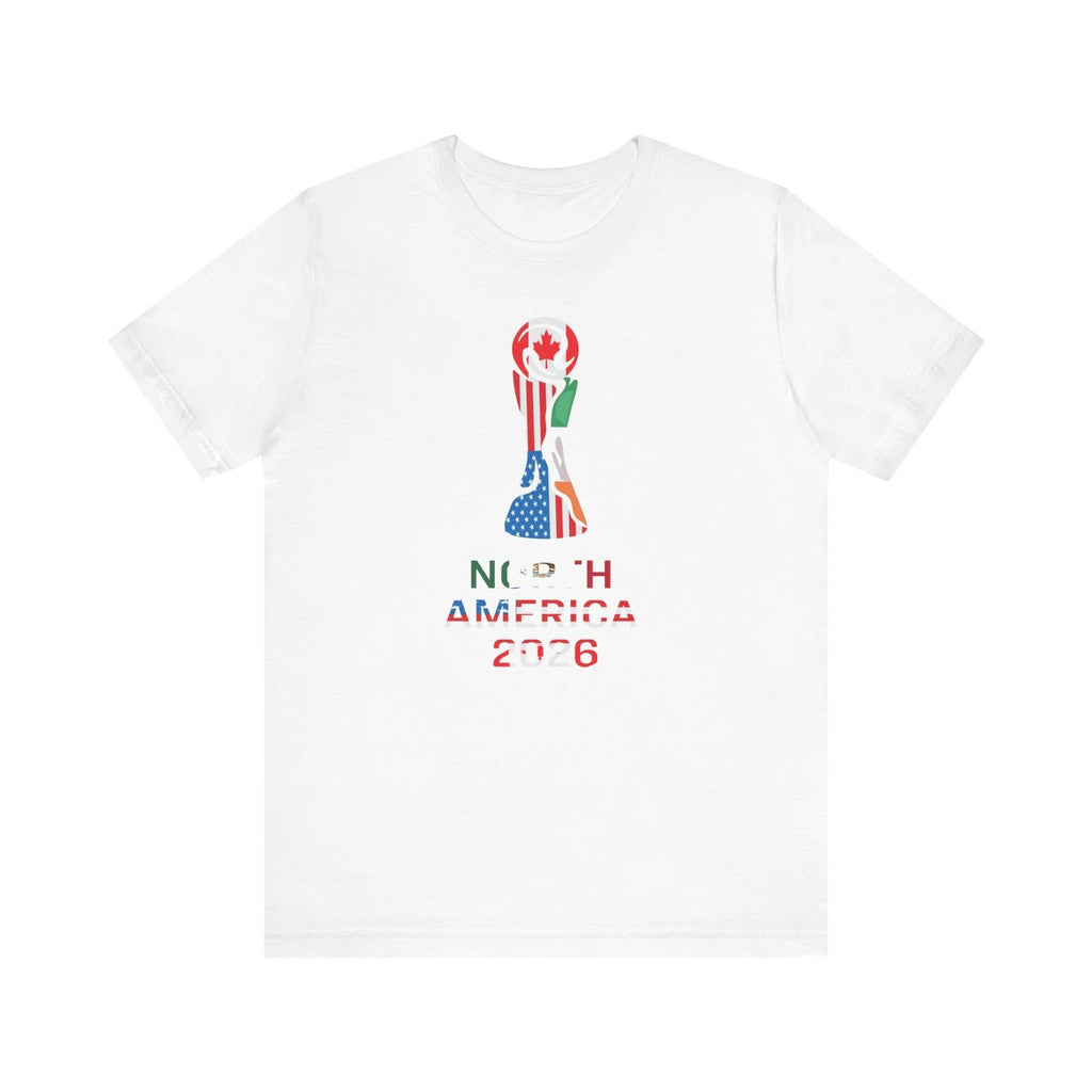 Unisex Jersey Short Sleeve Tee North America 2026 Football T-Shirt Canada USA