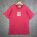 Vintage Bitch Skateboards Shirt Mens Large Red 90s USA Skate Girl Rare Faded