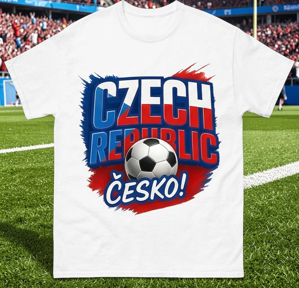 Czech republic Cesko t-shirt, retro football t shirt, Czech republic tee shirt