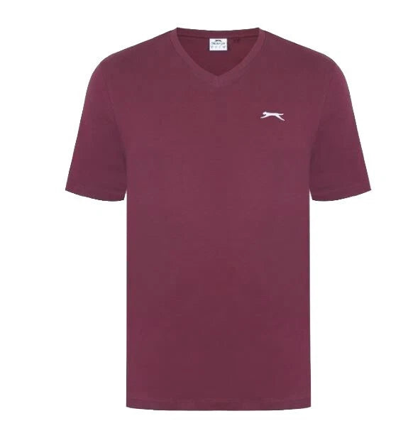 Slazenger V Neck Shirt Men S M L XL 2XL 3XL 4XL XXXXL Tee Shirt New