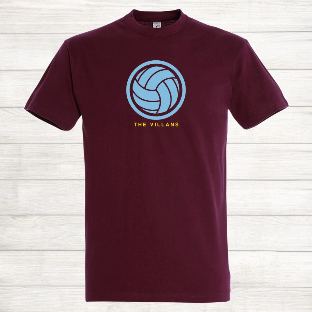 Aston Villa Football Shirt Up the Villa The Villains Retro Style