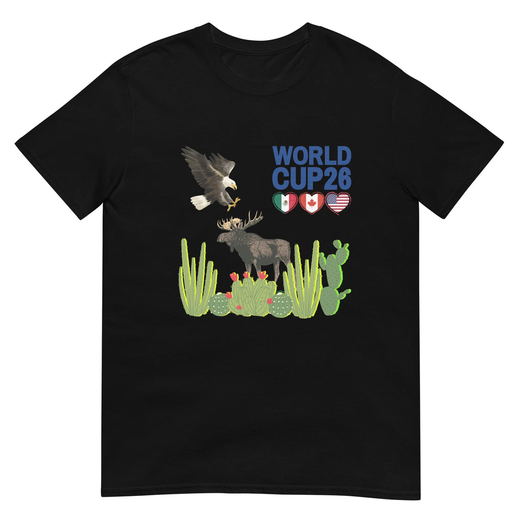 World cup Soccer 2026 USA Mexico Canada T-shirt Unisex World cup Football