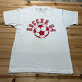 Vintage 1994 Soccer Ball Football Athletic Sports Graphic T-Shirt USA - XL