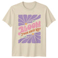 Bloom Your Own Way Floral Boho Nature Women's Men's Graphic T-Shirt