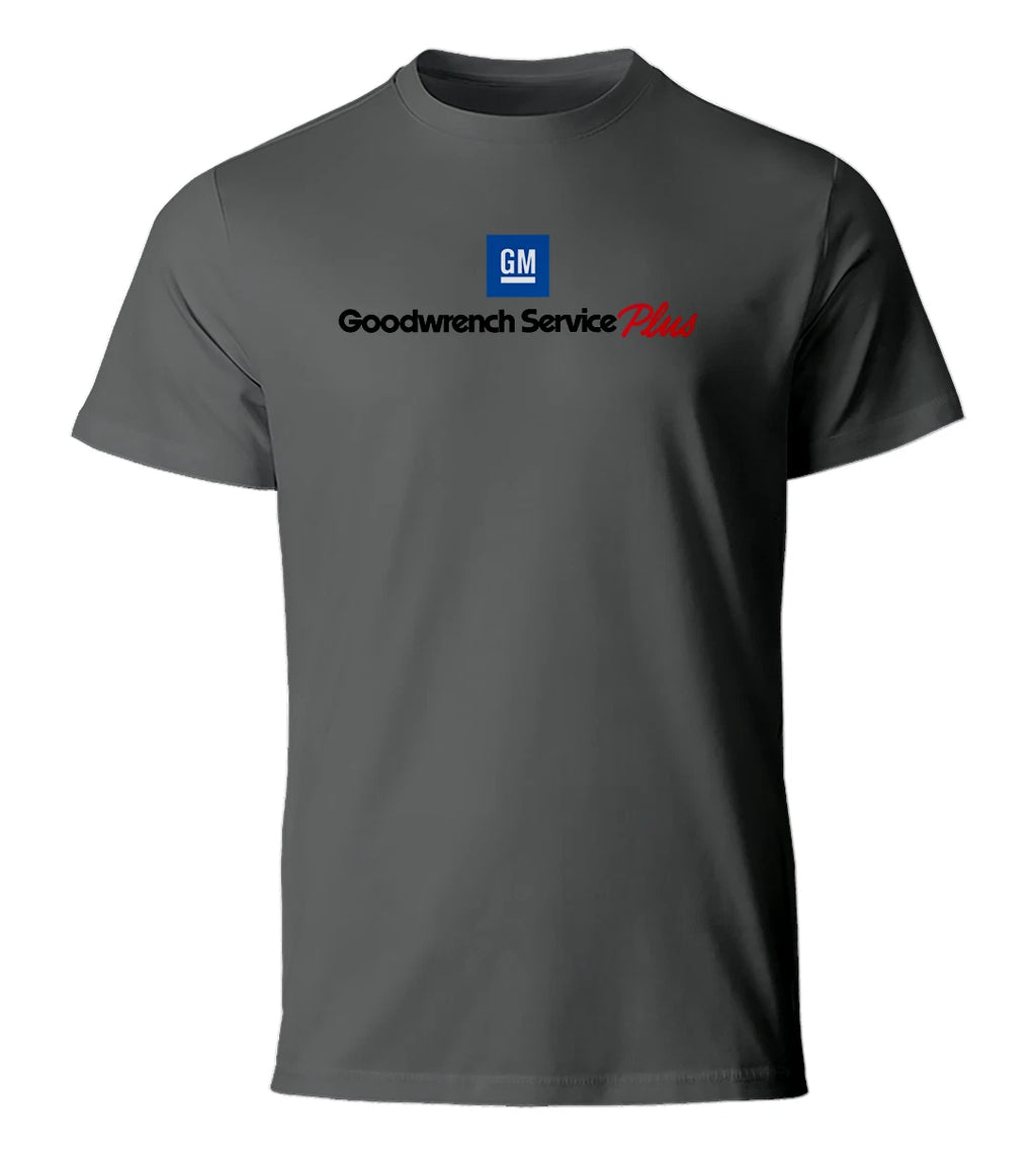 GM Goodwrench Service Plus Logo Funny T Shirt Made in USA Size S-5XL