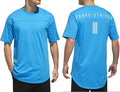 Adidas Three Stripes Men's Oversize T-Shirt Shirt Modern Style Logo Light Blue S