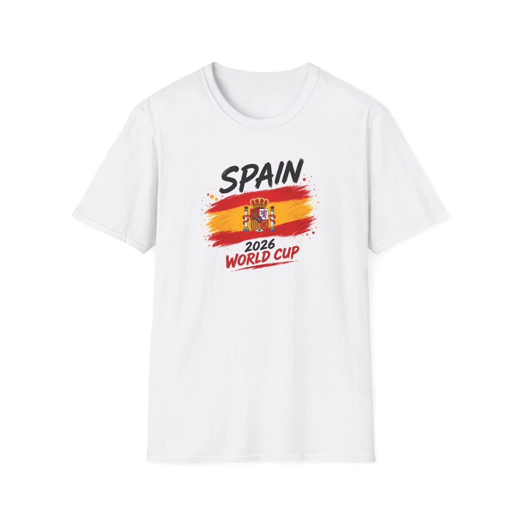 Spain World Cup 2026 T-Shirt | Spanish Flag Soccer Design