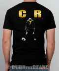 Ronaldo T Shirt Cristiano CR7 Portugal Soccer Football Fan Graphic Tee