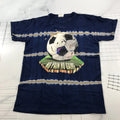 Vintage Soccer T Shirt Mens Extra Large Navy Soccer No Pain No Game 1999