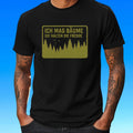 Mens Saying Funny I Like Trees Motif Cotton T-Shirt Size S to 5XL