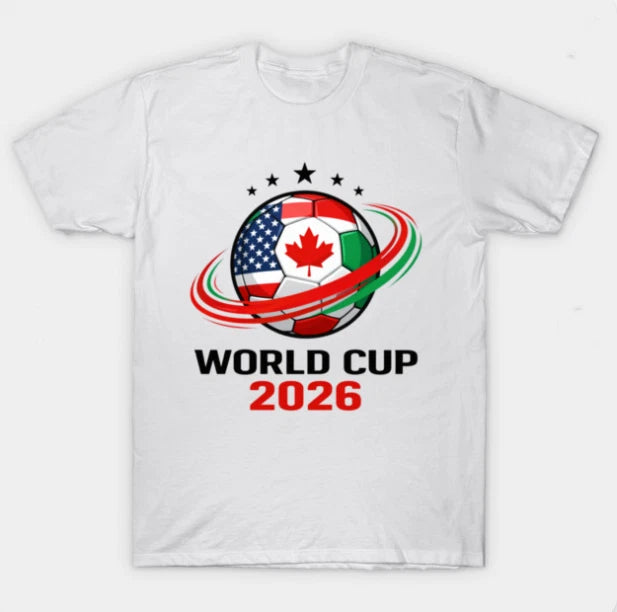 World Cup 2026 Soccer Football Fan T-Shirt