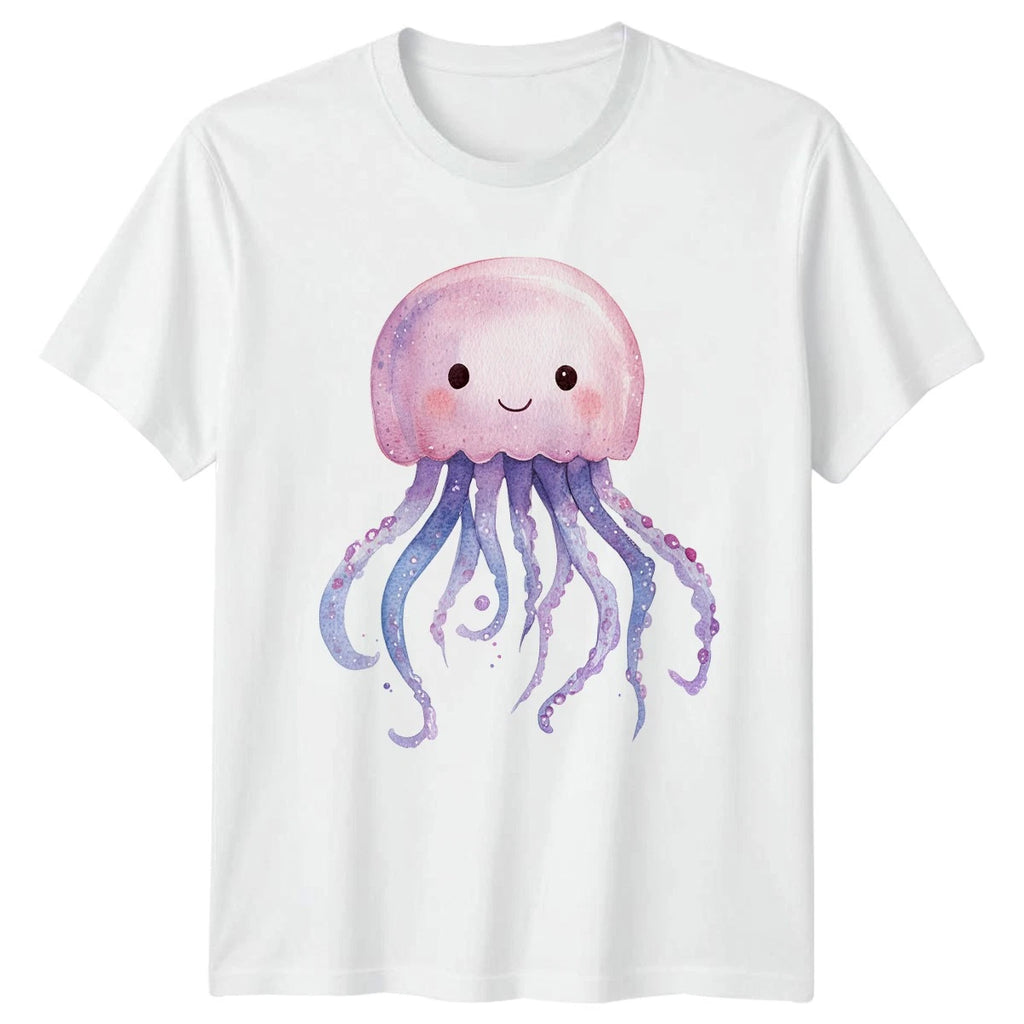 Cute Watercolor Jellyfish T-Shirt Marine Life Ocean Gift For Him And Her