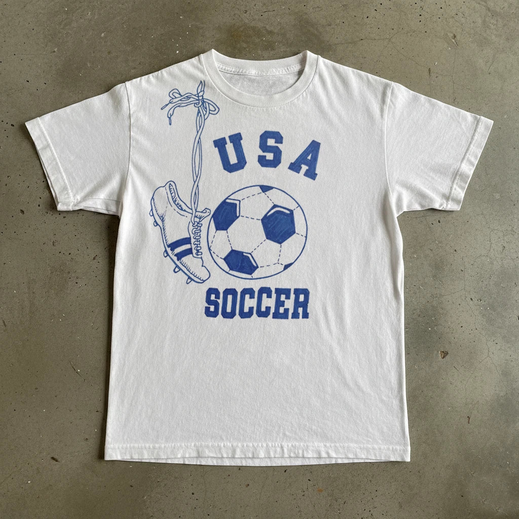 Vintage USA Soccer Tee