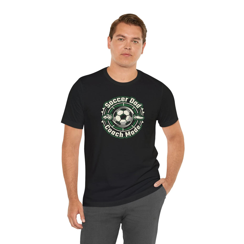 Soccer Dad Coach Mode T-Shirt | Soccer Father Gift | Sports Dad Shirt